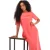Boss Dibeca midi-jurk voor dames (Roze)