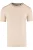 Marvelis Casual T-Shirt ronde hals lichtbeige, Effen