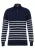 Felix Hardy Trui Met Halve Rits En Strepen – 100% Katoen Dames Navy – M