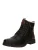 MUSTANG Veterboots  donkerbruin / zwart