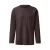s.Oliver regular fit longsleeve – donkerbruin