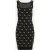 GUESS  Eco Sarah 4g Sl Dress Sw Black Travertine San