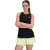 New Balance Slanke mouwloze tanktop voor dames (Zwart)