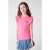 Shoeby T-shirt roze rib gebreid