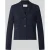 MORE & MORE Blazer van viscosemix met reverskraag