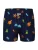 Sugar Pine Boxershorts ‘ Webboxershorts weit Motive Print ‘  donkerblauw / grasgroen / oranje