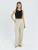 MixRay Bandplooibroek  lichtbeige