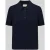 Gant Regular fit poloshirt van mix van katoen en kasjmier