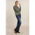 River Woods Classic Pleated T-shirt Khaki Green