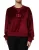 Velvet Sweatshirt met Borduursel Logo