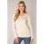 Base Level basic longsleeve Yola licht beige