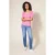 White Stuff Sherbet Tee Pink Printed