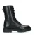 Manfield leren veterboots zwart