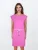salzhaut Jurk ‘USSELIG – UNI’  pink / wit