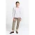 Rich & Royal Cotton Blouse With Peplum Sustainable White