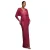V-hals Paillettenjurk dames Goddiva Maxi
