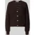 MORE & MORE Gebreid jack met v-hals en knoopsluiting