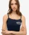 Athletic Essentials Camitop met Knopen en Print Blauw