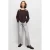 Mango Kids regular waist flared jeans met split – grijs