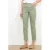 LOLALIZA denim slim high waist broek kaki