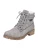 Rieker dames veterboot grijs