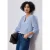 Street One Dames Tuniek met gespleten hals in Blauw
