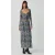Maxirok met hoge taille en luipaardprint