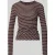 Vero Moda Shirt met lange mouwen met zijwaartse plooien