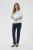 Mouwloos shirt Loose fit Soft Chambray / Chalk Graphic