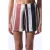 Gestreepte Geweven Mini Shorts