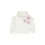 QPI hoodie met print – wit