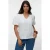 VERO MODA CURVE gebloemde top wit