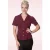 Roselle Blouse in Bordeaux Rood