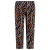 Colletta Plus Size slim fit broek met print – bruin/zwart