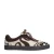 Sacha suède sneakers met koeienprint bruin