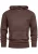 INDICODE JEANS Trui ‘Ledger’  bruin