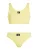 Calvin Klein Swimwear Bikini  lichtgeel / zwart