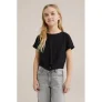 WE Fashion T-shirt – (set van 2) – donkerblauw/zwart