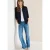 Cecil Dames Blouson in effen kleur in Blauw