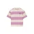 Sissy-Boy gestreept T-shirt met backprint paars