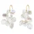 Valero Pearls Oorbellen ‘Valero’  goudgeel