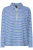 LAURASØN Sweatshirt  pastelblauw / wit