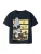 NAME IT Shirt ‘NMMART MICKEY’  nachtblauw / opaal / donkerbruin / honing