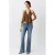 MANGO TEEN flared jeans – mediumblauw