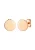 ELLI Oorbellen ‘Geo’  rose-goud