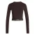 ADIDAS PERFORMANCE Functioneel shirt ‘Hyperglam’  bruin / wit