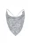 faina Top ‘Festive’  duifblauw / wit