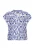 DreiMaster Vintage Blouse  donkerblauw / wit
