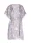 IZIA Kimono Dames Blauw Veelkleurig