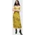 AllSaints Tiana Dress Helena Gold Yellow
